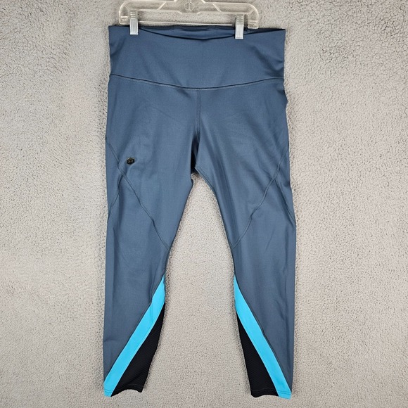 Under Armour Rush Celliant Leggings Womens Large HeatGear High Waisted Athletic - Picture 1 of 9